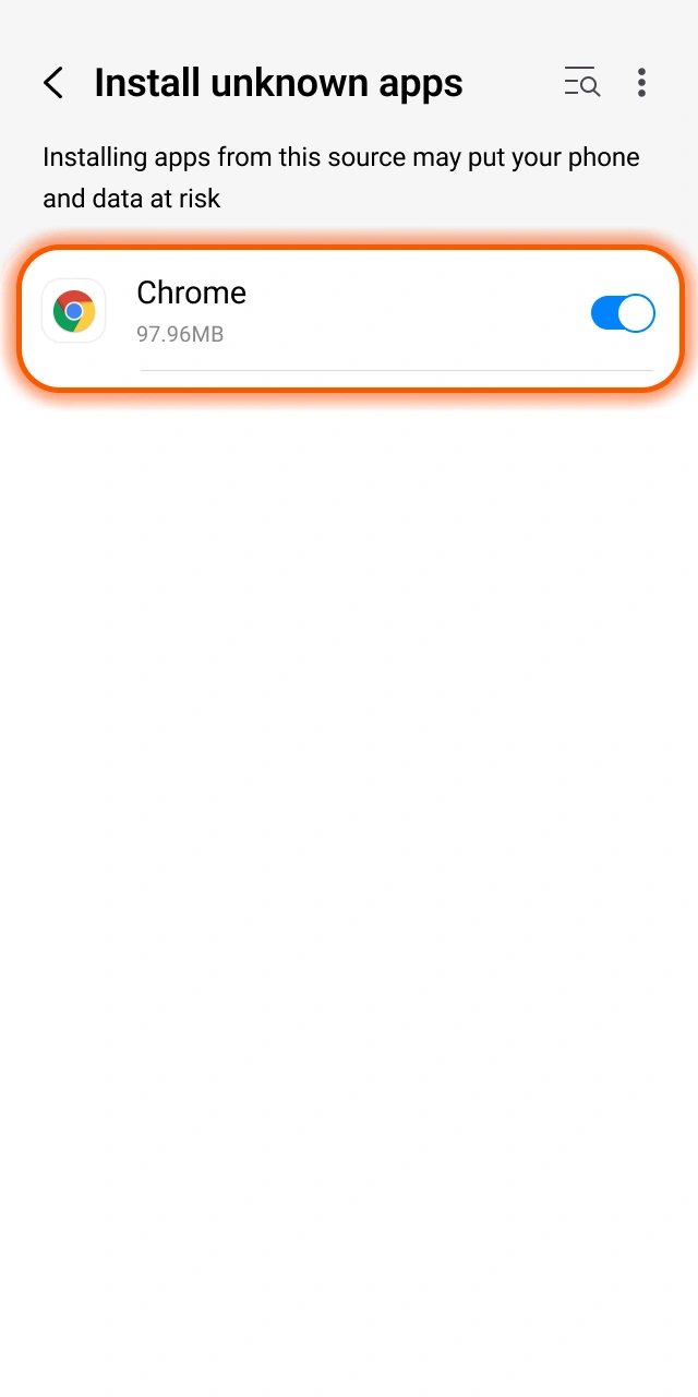 app android how to allow installation