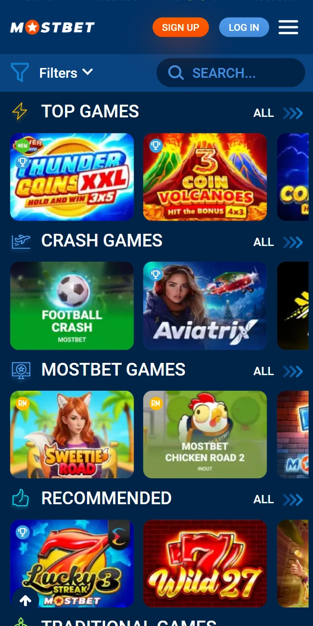 app screenshot casino